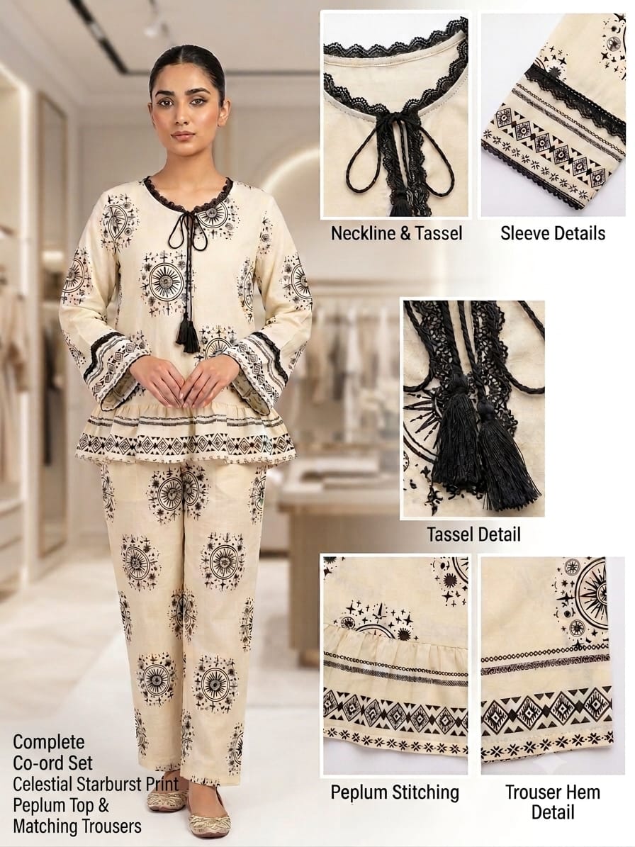 Women's Cotton Nightwear Co-Ord Set