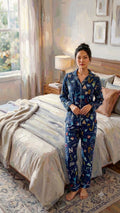 Linen printed Nightwear
